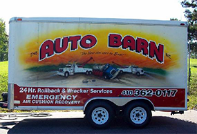 Auto Barn Trailer